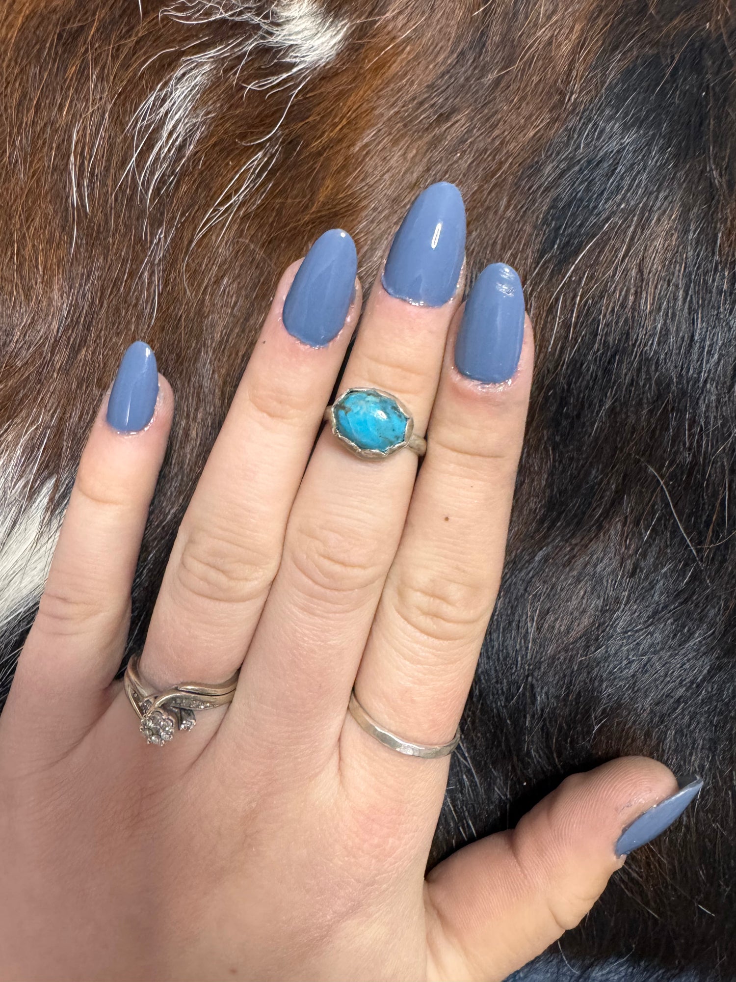 Oval nugget ring size 5.5