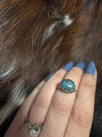 Oval nugget ring size 5